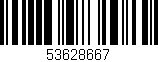 Código de barras (EAN, GTIN, SKU, ISBN): '53628667'