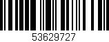 Código de barras (EAN, GTIN, SKU, ISBN): '53629727'