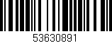 Código de barras (EAN, GTIN, SKU, ISBN): '53630891'