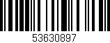 Código de barras (EAN, GTIN, SKU, ISBN): '53630897'