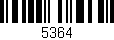 Código de barras (EAN, GTIN, SKU, ISBN): '5364'