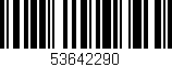 Código de barras (EAN, GTIN, SKU, ISBN): '53642290'