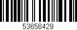 Código de barras (EAN, GTIN, SKU, ISBN): '53656429'