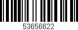 Código de barras (EAN, GTIN, SKU, ISBN): '53656622'