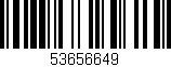 Código de barras (EAN, GTIN, SKU, ISBN): '53656649'