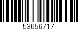 Código de barras (EAN, GTIN, SKU, ISBN): '53656717'