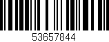Código de barras (EAN, GTIN, SKU, ISBN): '53657844'