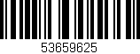 Código de barras (EAN, GTIN, SKU, ISBN): '53659625'