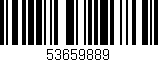Código de barras (EAN, GTIN, SKU, ISBN): '53659889'