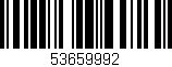 Código de barras (EAN, GTIN, SKU, ISBN): '53659992'