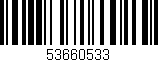 Código de barras (EAN, GTIN, SKU, ISBN): '53660533'