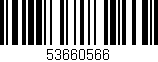 Código de barras (EAN, GTIN, SKU, ISBN): '53660566'