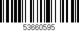 Código de barras (EAN, GTIN, SKU, ISBN): '53660595'