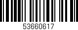 Código de barras (EAN, GTIN, SKU, ISBN): '53660617'