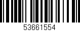 Código de barras (EAN, GTIN, SKU, ISBN): '53661554'
