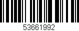 Código de barras (EAN, GTIN, SKU, ISBN): '53661992'