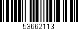Código de barras (EAN, GTIN, SKU, ISBN): '53662113'