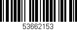 Código de barras (EAN, GTIN, SKU, ISBN): '53662153'
