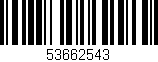 Código de barras (EAN, GTIN, SKU, ISBN): '53662543'