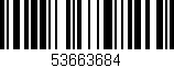 Código de barras (EAN, GTIN, SKU, ISBN): '53663684'