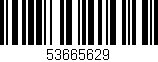 Código de barras (EAN, GTIN, SKU, ISBN): '53665629'