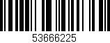 Código de barras (EAN, GTIN, SKU, ISBN): '53666225'