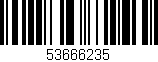 Código de barras (EAN, GTIN, SKU, ISBN): '53666235'