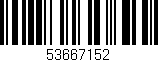 Código de barras (EAN, GTIN, SKU, ISBN): '53667152'