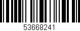Código de barras (EAN, GTIN, SKU, ISBN): '53668241'