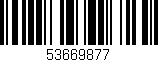 Código de barras (EAN, GTIN, SKU, ISBN): '53669877'