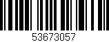 Código de barras (EAN, GTIN, SKU, ISBN): '53673057'