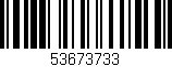 Código de barras (EAN, GTIN, SKU, ISBN): '53673733'
