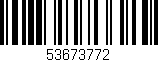 Código de barras (EAN, GTIN, SKU, ISBN): '53673772'
