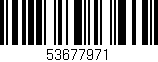 Código de barras (EAN, GTIN, SKU, ISBN): '53677971'