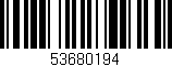 Código de barras (EAN, GTIN, SKU, ISBN): '53680194'