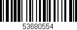 Código de barras (EAN, GTIN, SKU, ISBN): '53680554'