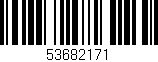 Código de barras (EAN, GTIN, SKU, ISBN): '53682171'