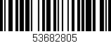 Código de barras (EAN, GTIN, SKU, ISBN): '53682805'
