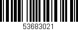 Código de barras (EAN, GTIN, SKU, ISBN): '53683021'