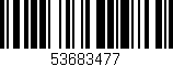 Código de barras (EAN, GTIN, SKU, ISBN): '53683477'