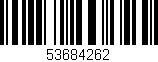 Código de barras (EAN, GTIN, SKU, ISBN): '53684262'