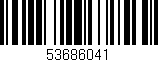 Código de barras (EAN, GTIN, SKU, ISBN): '53686041'