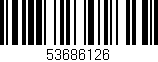 Código de barras (EAN, GTIN, SKU, ISBN): '53686126'