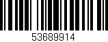 Código de barras (EAN, GTIN, SKU, ISBN): '53689914'