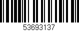Código de barras (EAN, GTIN, SKU, ISBN): '53693137'