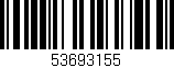 Código de barras (EAN, GTIN, SKU, ISBN): '53693155'