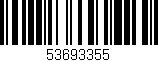 Código de barras (EAN, GTIN, SKU, ISBN): '53693355'