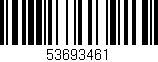 Código de barras (EAN, GTIN, SKU, ISBN): '53693461'
