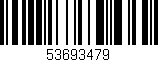 Código de barras (EAN, GTIN, SKU, ISBN): '53693479'