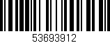 Código de barras (EAN, GTIN, SKU, ISBN): '53693912'